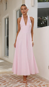 Skye Maxi Dress - Pink