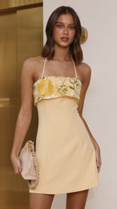 Stella Mini Dress - Butter