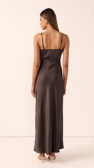 Ilana Maxi Dress - Espresso