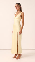 Taylor Maxi Dress - Lemon