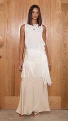 Jayliah Maxi Skirt - Champagne