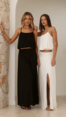 Stacie Maxi Skirt - White