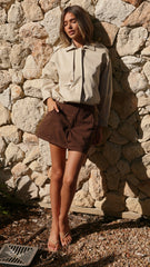 Jazz Trench Bomber - Light Beige