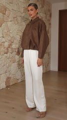 Phoenix Bomber Jacket - Brown