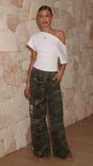 Jazzelle Cargo Pants - Dark Camo