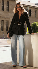 Valissa Blazer - Black