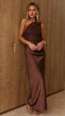 Melani Maxi Dress - Chocolate
