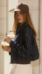 Quinn Jacket - Dark Denim
