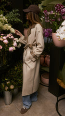 Sutton Trench Coat - Almond
