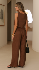 Jaylee Pants - Chocolate