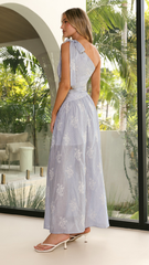 Laura Maxi Dress - Blue