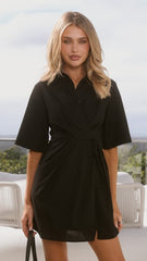 Tish Mini Dress - Black