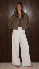 Brax Bomber Jacket - Khaki