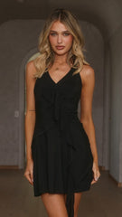 Valli Mini Dress - Black