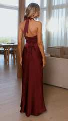 Odessa Maxi Dress - Wine