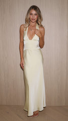 Odessa Maxi Dress - Yellow