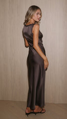 Camila Maxi Dress - Espresso