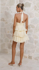 Riana Mini Dress - Yellow