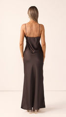 Ziah Maxi Dress - Espresso