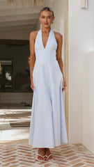 Skye Maxi Dress - Blue