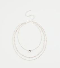 Chic Shine Rhinestone Layered Necklace