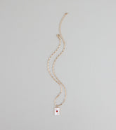Ace Your Look Heart Pendant Necklace