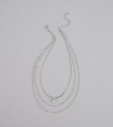 Layers of Luxe Teardrop Cubic Zirconia Necklace