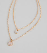 Double The Sparkle Layered Necklace