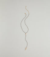 Beaded Faith Cross Necklace