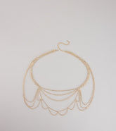 Starfall Rhinestone Body Chain