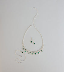 Glam Theory Necklace And Earrings Set