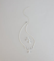 Radiant Luxe Cubic Zirconia Jewelry Set
