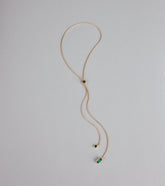 Hint Of Glamour Slider Necklace