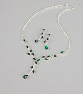 Enchanted Forest Marquise Jewelry Set