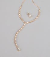 Light the Night Sparkle Necklace And Earrings Set