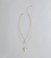 Rodeo Glow Skull And Horseshoe Necklace