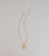Quiet Grace Cross Pendant Necklace