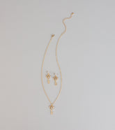 Locked In Love Heart Key Jewelry Set