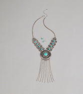 Western Trails Necklace And Earrings Set