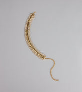 Double Dazzle Rhinestone Choker