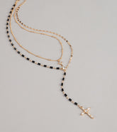 Soft Focus Shine Beaded Necklace