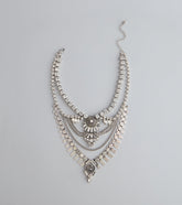 Free Spirit Stunner Layered Statement Necklace