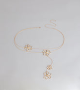 Daisy Drip Flower Belly Chain
