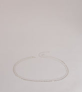 Sleek Shine Layered Waist Chain