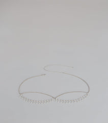 Dainty Drama Rhinestone Belly Chain