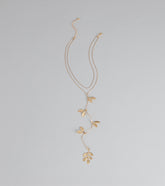 Softly Subtle Leaf Chain Necklace