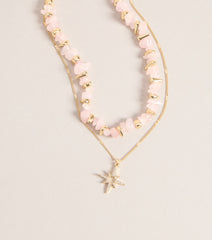 Catch The Light Charm Layered Necklace