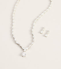 Final Details Necklace And Earrings Set