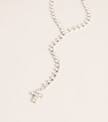 Blessed With Taste Rhinestone Necklace