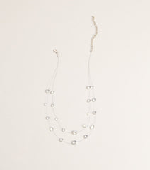 Floating Charm Layer Necklace